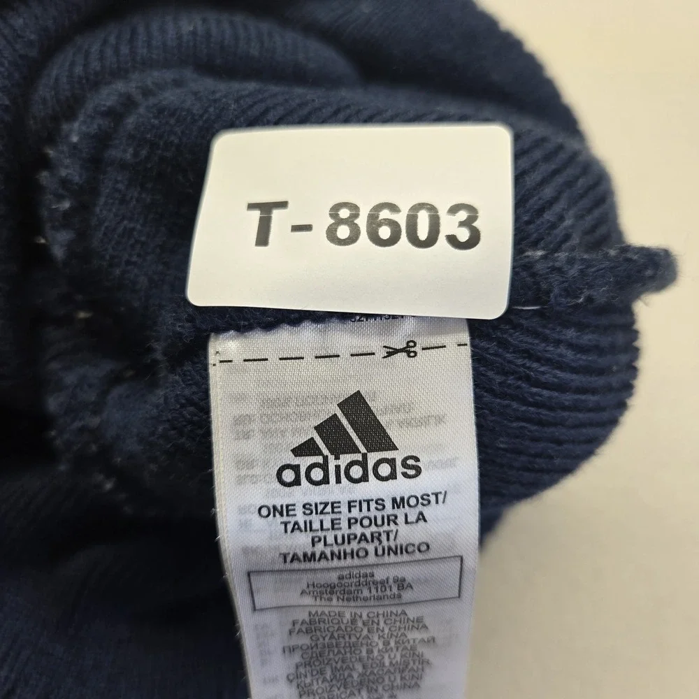 Fresno‎ Bulldogs Unisex Beanie ONE SIZE Navy Blue Adidas Embroidered Logo
